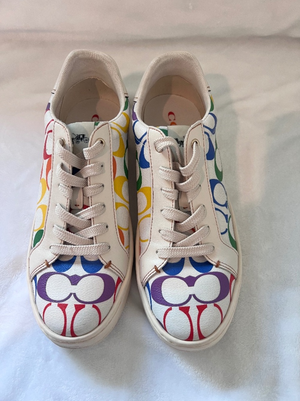 Coach Pride Collection Low Top Sneakers 8.5B